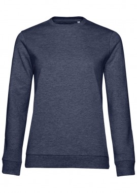 B & C - Γυναικείο Φούτερ WW02W B & C French Terry Heather Navy
