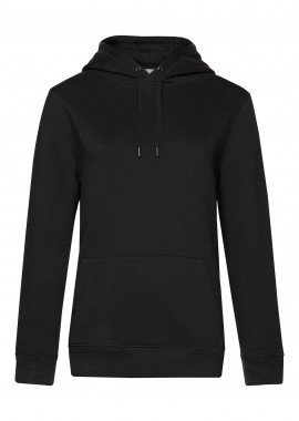 B & C - Γυναικείο Φούτερ με Κουκούλα WW02Q B & C Black Pure