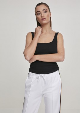 Urban Classics - Γυναικείο top με τιράντες Urban Classics TB2631 Black