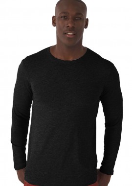 B & C - Μακρυμάνικο T-Shirt TM070 B & C Inspire Organic Black