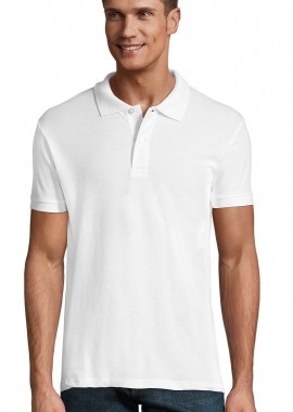 SOLS - Ανδρικό Polo Πικέ 11346 SOL'S Perfect Men White