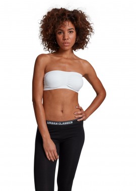 Urban Classics - Σουτιέν bandeau Urban Classics TB683 White