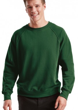 Fruit of the Loom - Φούτερ Classic Raglan 62-216-0 Fruit of the Loom Bottle Green
