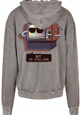 Pop Culture - Oversized Premium Hoodie Old But Still Cool Pop Culture Asphalt