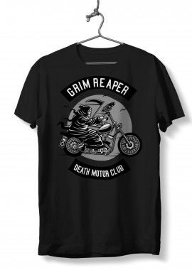 Pop Culture - T-Shirt Death Motorcycle Club Pop Culture Black