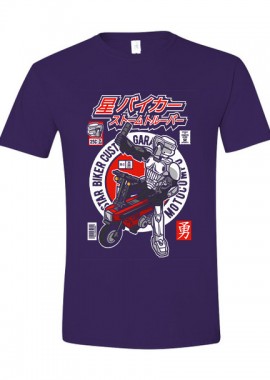 Pop Culture - T-Shirt Motocompo Pop Culture Purple