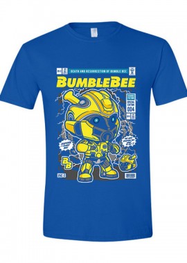 Pop Culture - T-Shirt Bumble Bee Pop Culture Royal