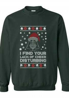 Pop Culture - Χριστουγεννιάτικο Ugly Sweater Disturbing Pop Culture Forest Green
