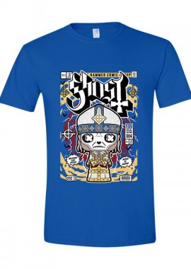 Pop Culture - T-Shirt Ghost Pop Culture Royal
