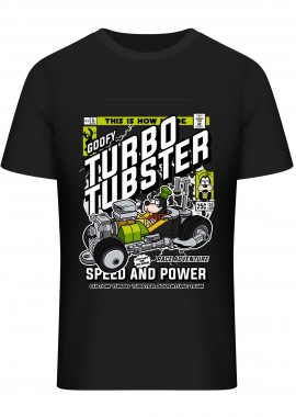 Pop Culture - T-Shirt Goofys Turbo Tubster Pop Culture Black