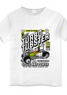 Pop Culture - Παιδικό T-shirt Goofys Turbo Tubster Pop Culture White