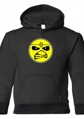 Rock Avenue - Παιδικό Hoodie Iron Maiden Logo Rock Avenue Black