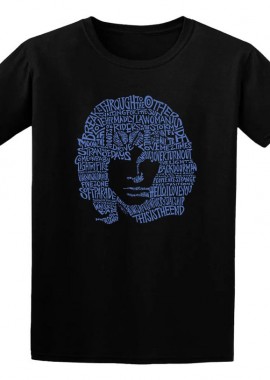 Rock Avenue - Παιδικό T-shirt Jim Morrison Rock Avenue Black
