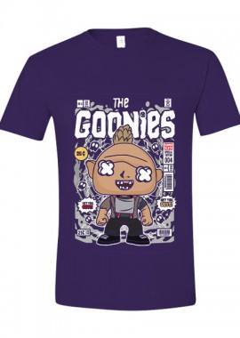 Pop Culture - T-Shirt Sloth The Goonies Pop Culture Purple
