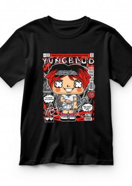 Pop Culture - Παιδικό T-shirt Yungblud Pop Culture Black