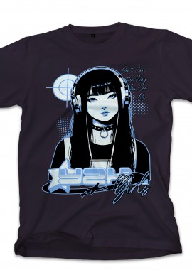Pop Culture - T-Shirt Y2K Girl Pop Culture Black