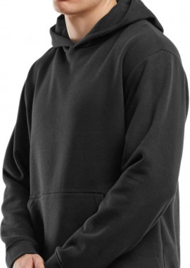 Urban Classics - Φούτερ Με Κουκούλα TB7281 Urban Classics Black
