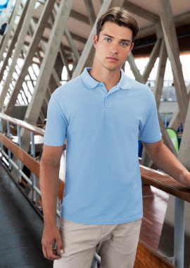 Russell - Μπλούζα Polo 0R570M0 Russell Athletic Authentic Eco Sky
