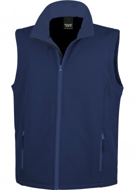 Result - Ανδρικό Αμάνικο Μπουφάν Softshell Bodywarmer R232M Result Core Navy/Navy