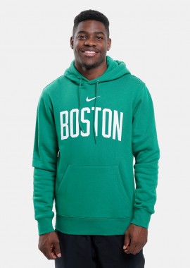 Nike - Nike NBA Boston Celtics Club Ανδρική Μπλούζα με Κουκούλα (9000231943_86358)