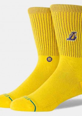 Stance - Stance Lakers Badged Unisex Κάλτσες (9000238873_4166)