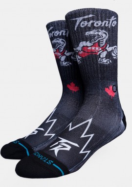 Stance - Stance Toronto Raptors Badged Unisex Κάλτσες (9000264966_1523)