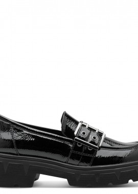 Marco Tozzi - Γυναικεία Ανατομικά Loafers Marco Tozzi 2-24708-45-018 Μαύρα Λουστρίν