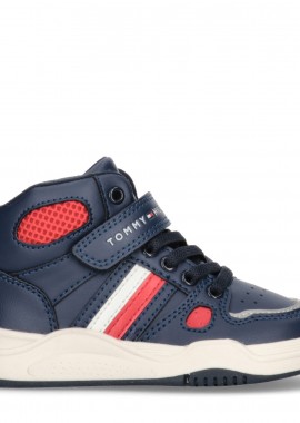 Tommy Hilfiger - Παιδικά Μποτάκια Tommy Hilfiger Αγόρι T3B9-33107-1355 800 Μπλε 27-29