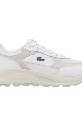 Lacoste - Ανδρικά Δερμάτινα Sneakers Lacoste Run Set 750SMA022065T Λευκά